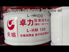 Sinopec L-HM Anti-Wear Hydraulic Oil großes Wandschmiermittel in der Industrie