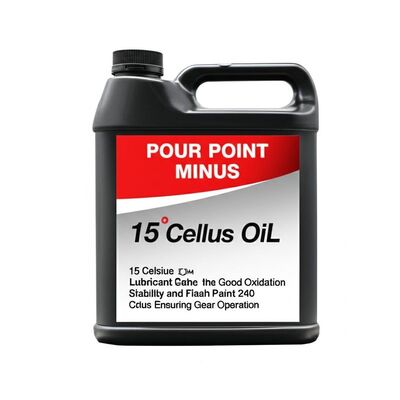 Pour Point Minus 15 Celsius Gear Oil Lubricant with Good Oxidation Stability and Flash Point 240 Celsius Ensuring Gear Operation